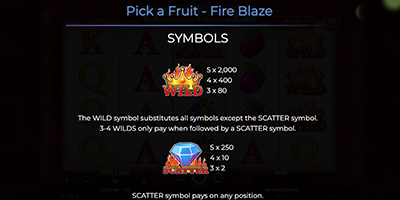 Pick a Fruit - Fire Blaze