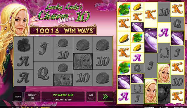 Lucky Lady's Charm deluxe 10: Win Ways