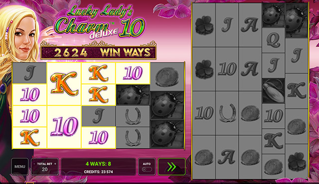 Lucky Lady's Charm deluxe 10: Win Ways