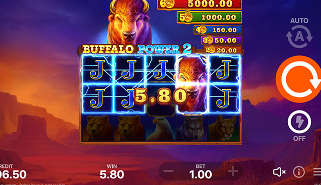 Buffalo Power 2: Hold and Win