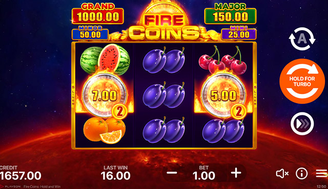 Fire Coins: Hold and Win