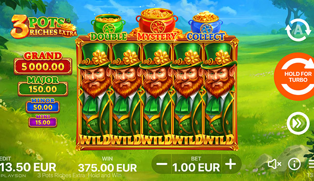 3 Pots Riches Extra: Hold and Win