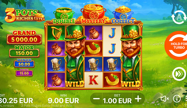 3 Pots Riches Extra: Hold and Win