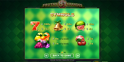 81 Frutas Grandes