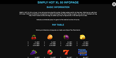 Simply Hot XL 50