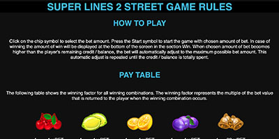 Super Lines 2 Street
