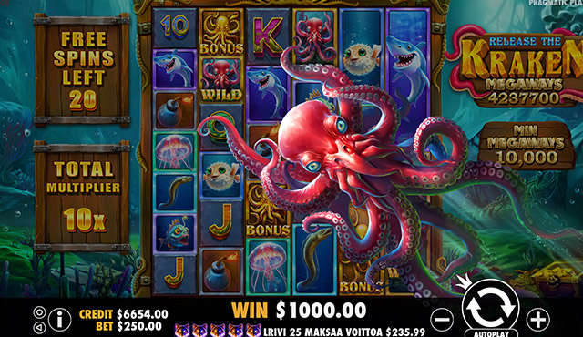 Release The Kraken Megaways