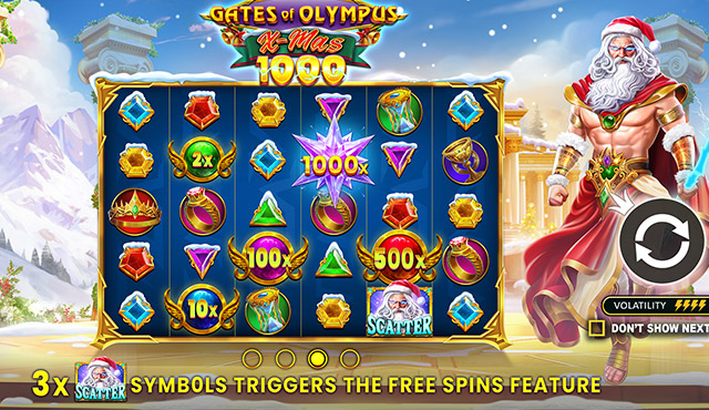 Gates of Olympus Xmas 1000
