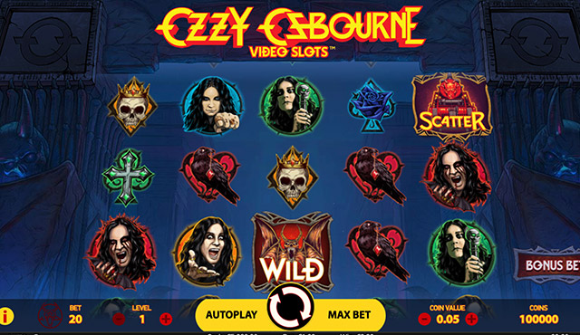 Ozzy Osbourne Video Slot