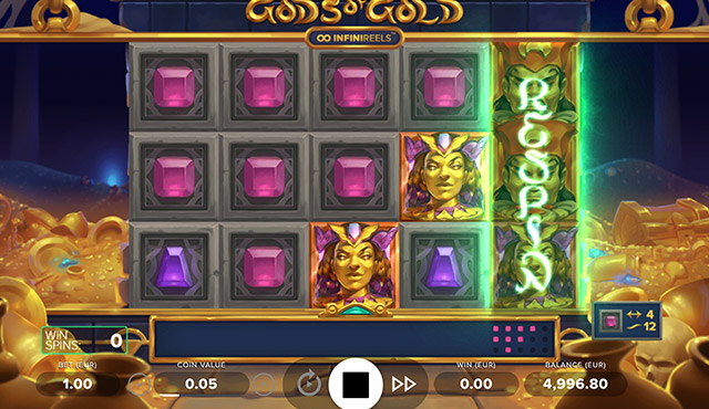 Gods Of Gold Infinireels