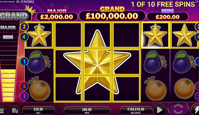 Cheeky Fruits 6 Royale