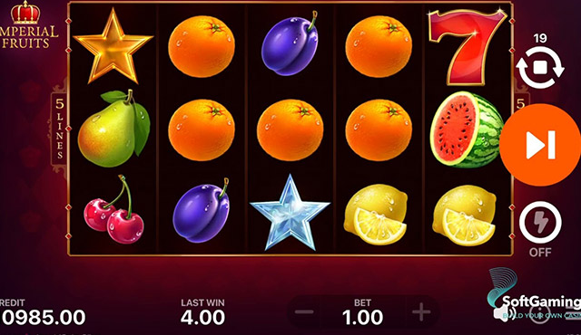 Fruit 5 Lines slot