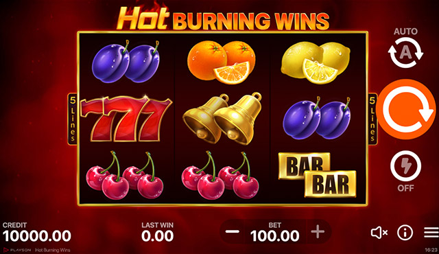 Hot Burning Wins